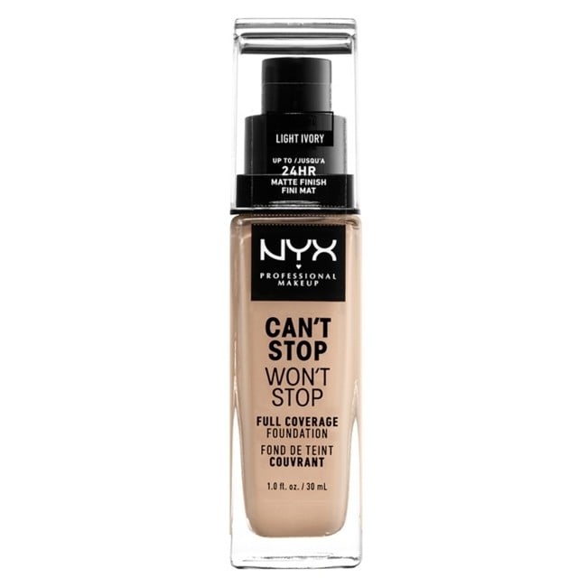 NYX Professional Makeup - Can't Stop Won't Stop Foundation - Light Ivory