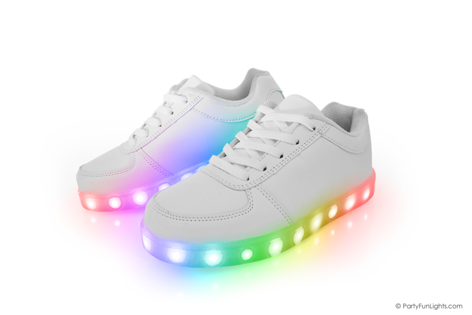Disco Sneakers - LED Lys - Str 38