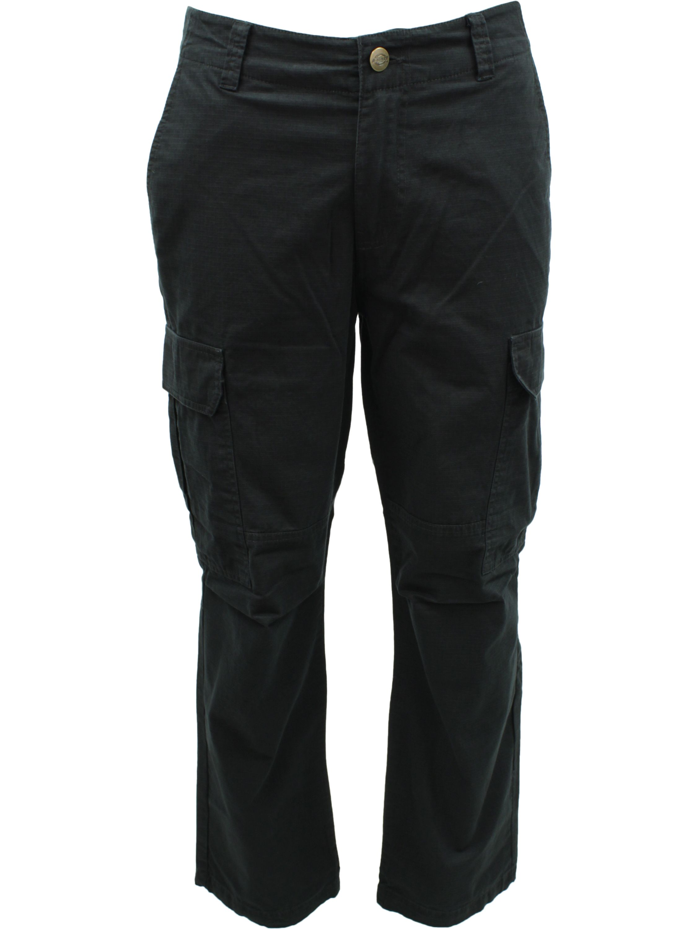 dickies new york black cargo trousers