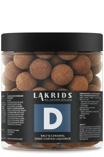 Lakrids By Johan Bülow - VERY BIG D – Salt & Karamel Chokolade Lakrids 530 g