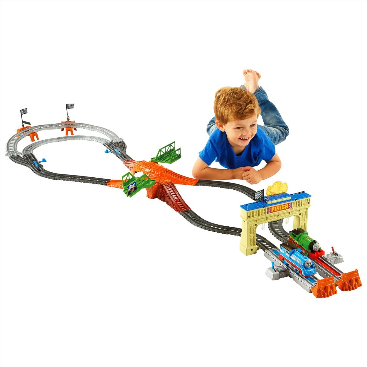 thomas and friends trackmaster railway race set