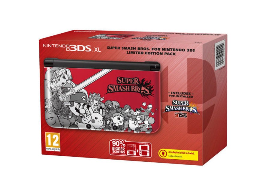 Nintendo 3DS XL Console - Super Smash Bros Edition