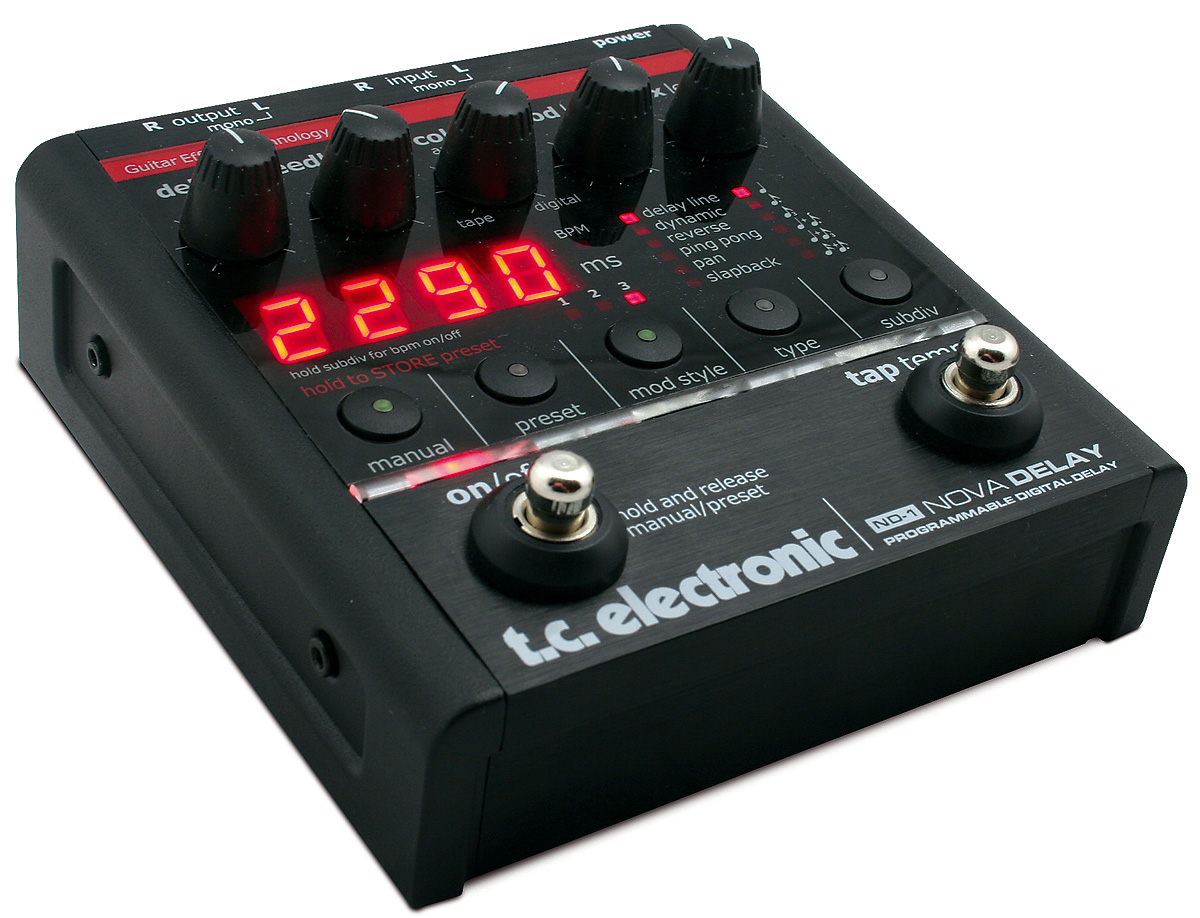 tc electronic（ティーシーエレクトリック） ND-1 Nova Delay ディレイ