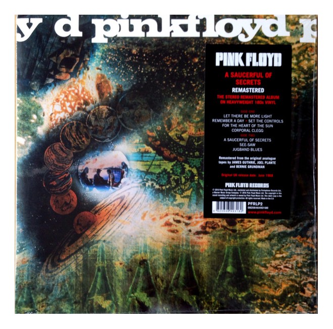 Pink Floyd ‎– A Saucerful Of Secrets - Vinyl