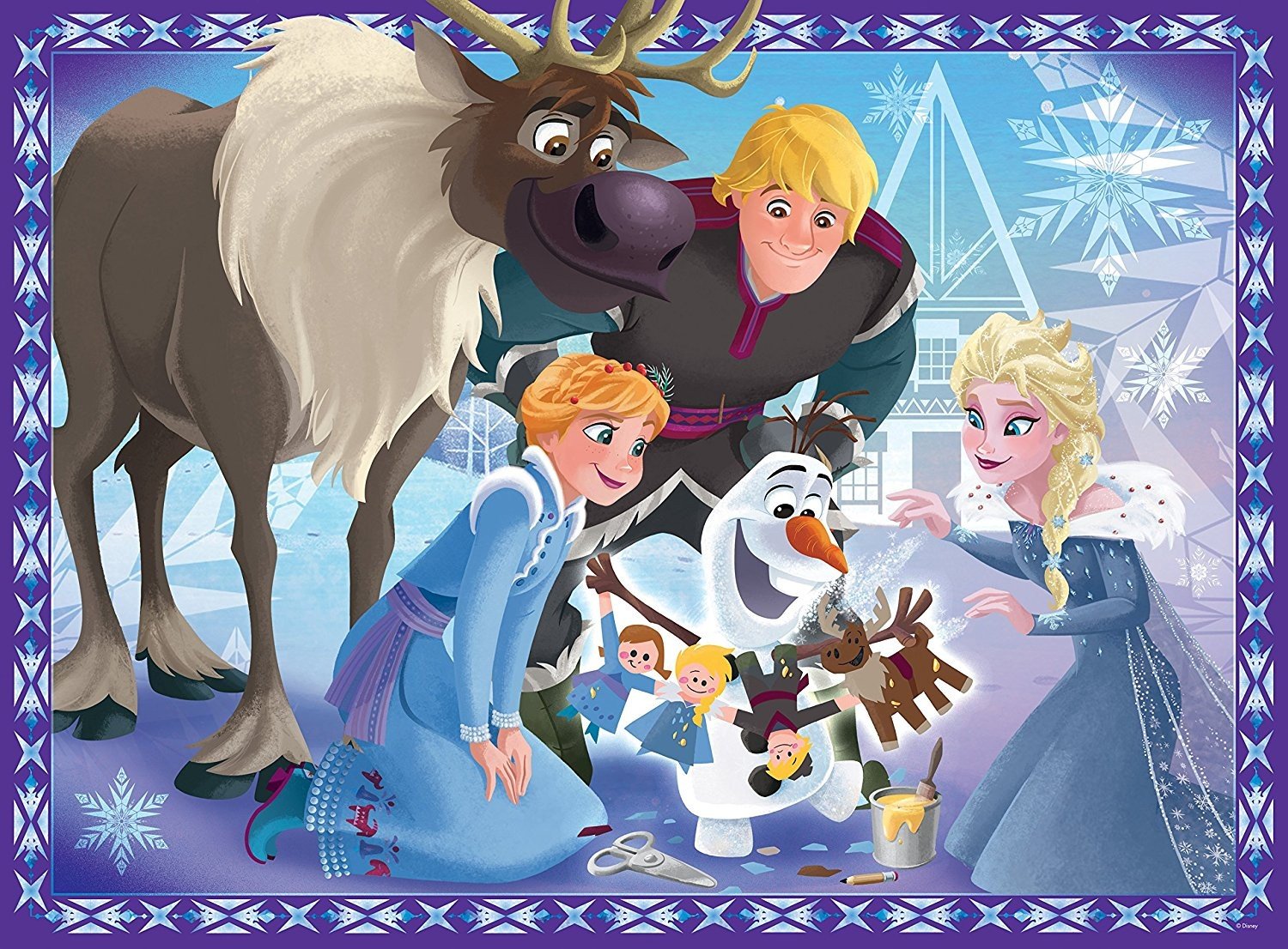 Koop Ravensburger Disney Frozen Olafs Adventures Xxl 100pc Jigsaw Puzzle 