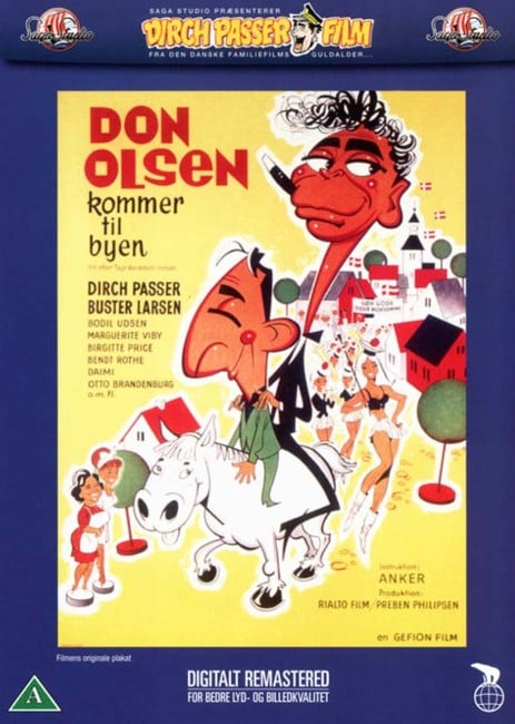 Don Olsen kommer til byen - Dirch Passer og Buster Larsen når de er allerbedst  DVD