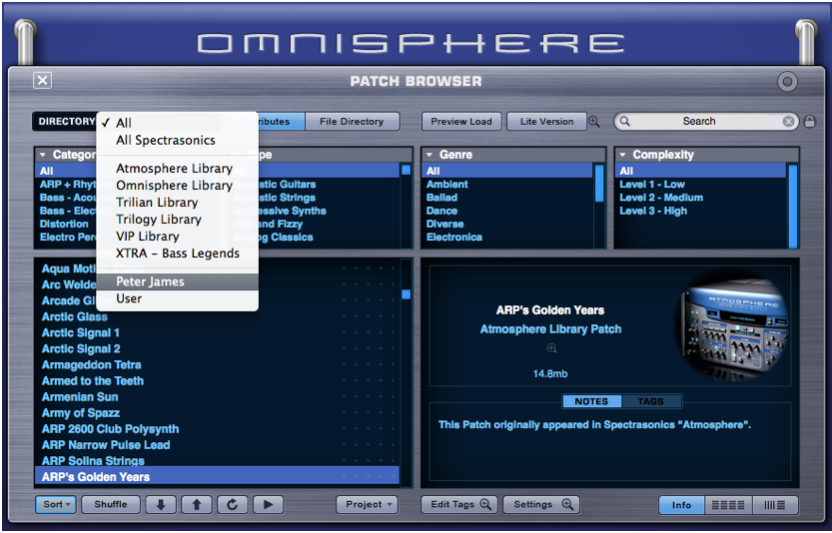how to refresh omnisphere library
