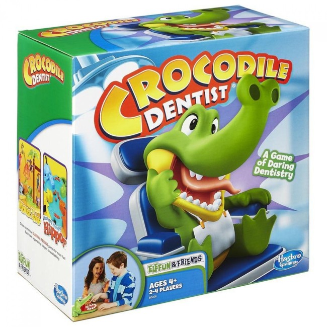 Hasbro - Krokodille tandlæge spil (B0408)