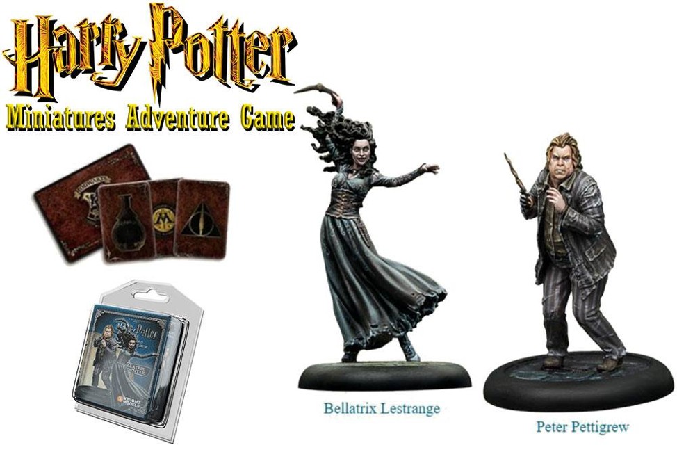 Harry Potter - Miniatures Adventure Brætspil - Bellatrix og Ormehale (HPMAG05)