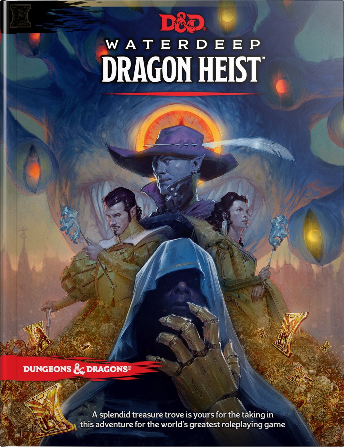 Dungeons and Dragons - Waterdeep Dragon Heist Book (D&D) (English)