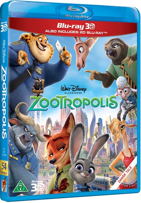 Disneys Zootropolis 3D Blu-Ray