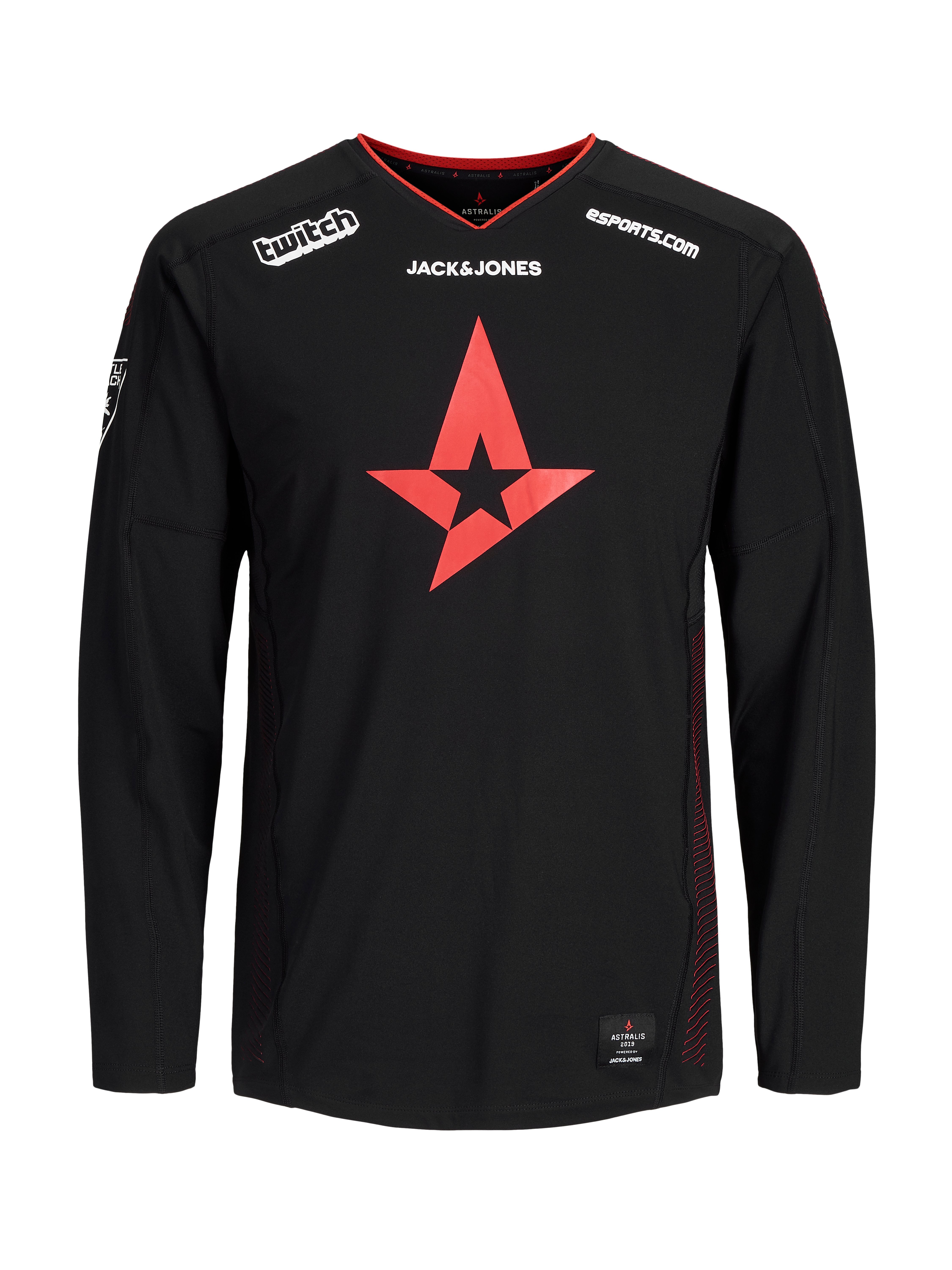 Astralis Merc Official T-Shirt LS 2019 - XXXL