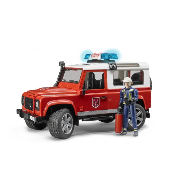 Bruder - Land Rover Defender Fire Department Vehicle (BR2596)