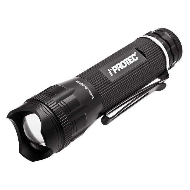 iPROTEC� PRO 180 LIGHT Tactical Flashlight 180lm