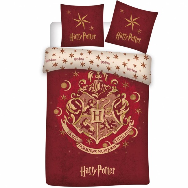 Harry Potter Duvet cover 140 x 200 cm + 1 pillowcase 63 x 63 cm - Polyester