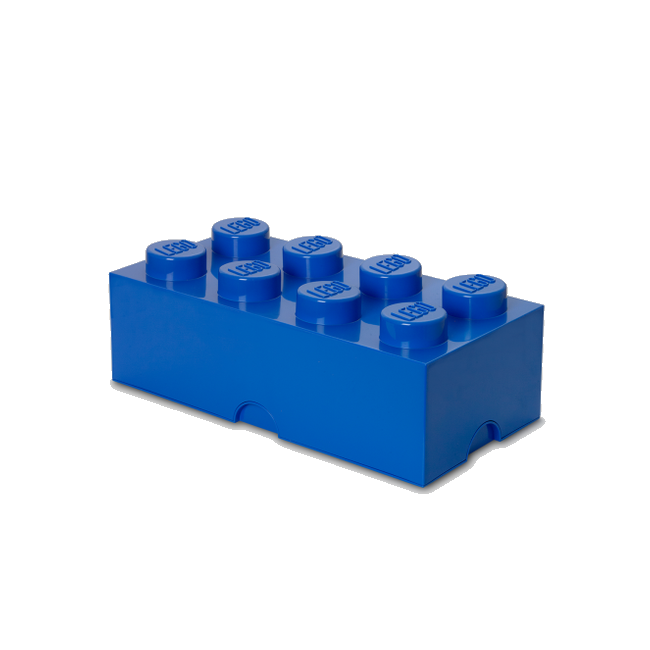 Room Copenhagen - LEGO Opbevaringskasse Brick 8 - Blå