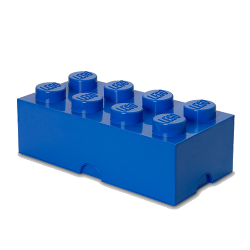 Room Copenhagen - LEGO Storeage Brick 8 - Blue (40041731)