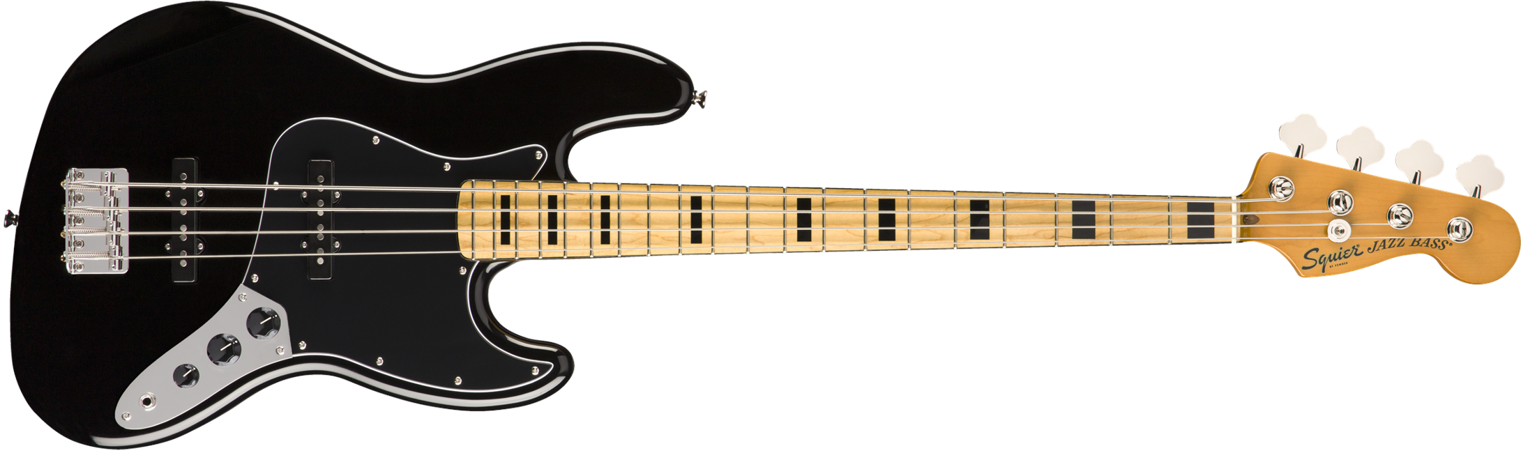 Squier By Fender - Classic Vibe 70's Jazz Bass - Elektrisk Bas (Black)