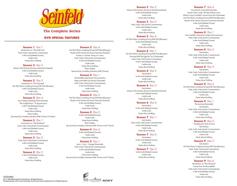 Seinfeld - Complete Series 2017 - DVD
