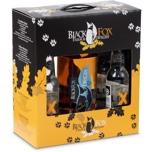 Black Fox Gin #10 Sennep - Gaveæske