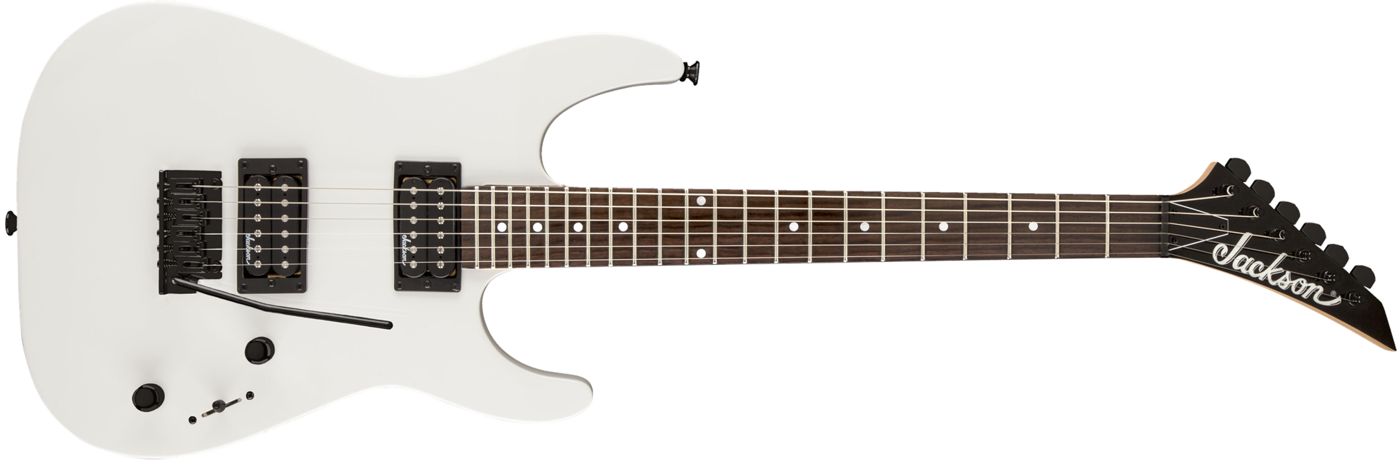 Jackson JS11 Dinky Elektrisk Guitar (Gloss White)