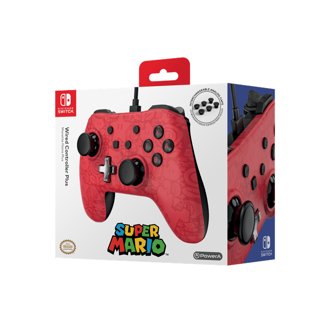 Nintendo Switch Wired Controller Plus – Super Mario