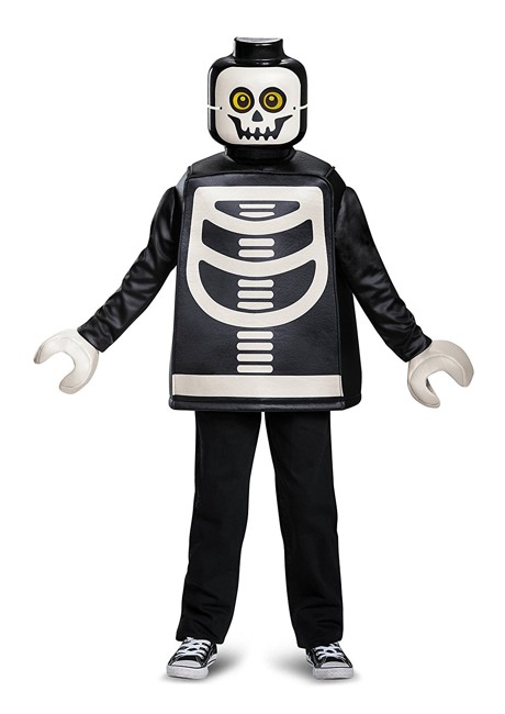 LEGO Kostume - Deluxe Skelet (7-8 år)