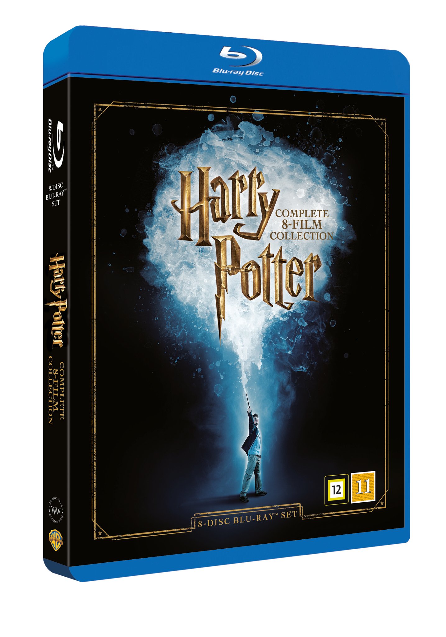 Harry Potter: Complete 8-film Collection (8-disc) (Blu-Ray) - Complete Edition - Blu-Ray - Gratis