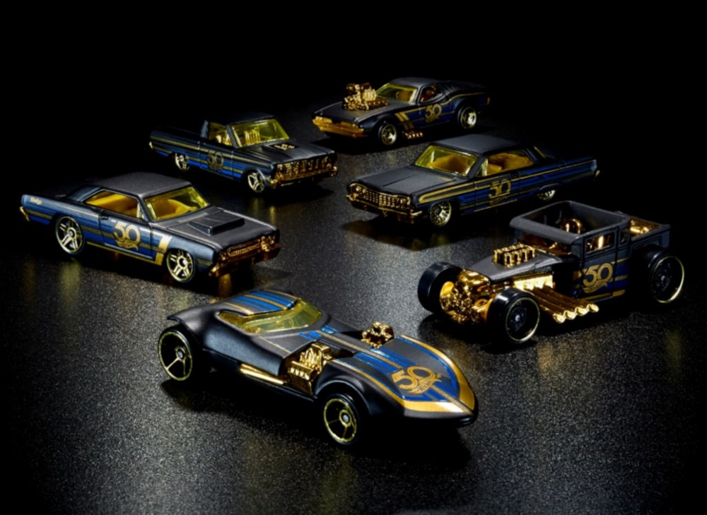 hot wheels black and gold