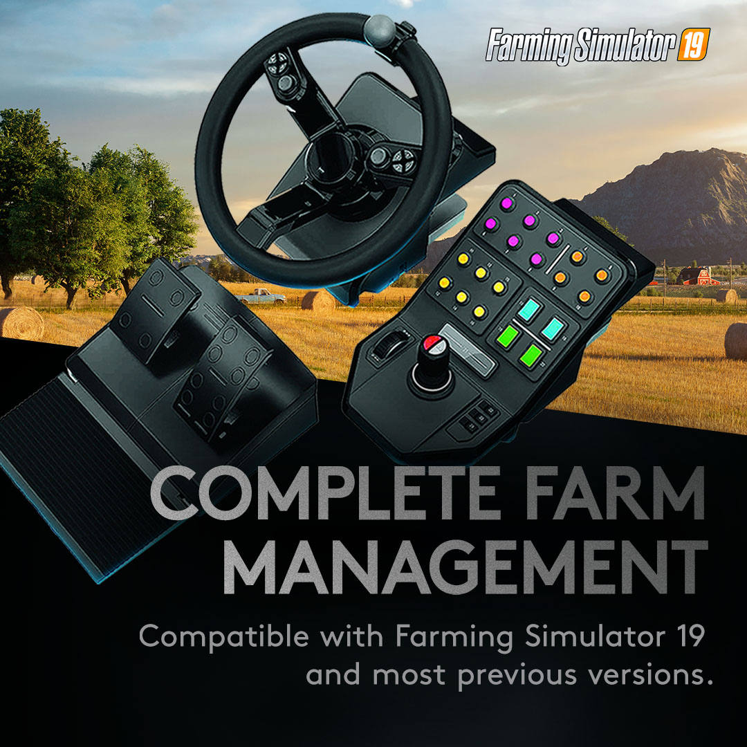Logitech G Saitek Farming Simulator Controller USB
