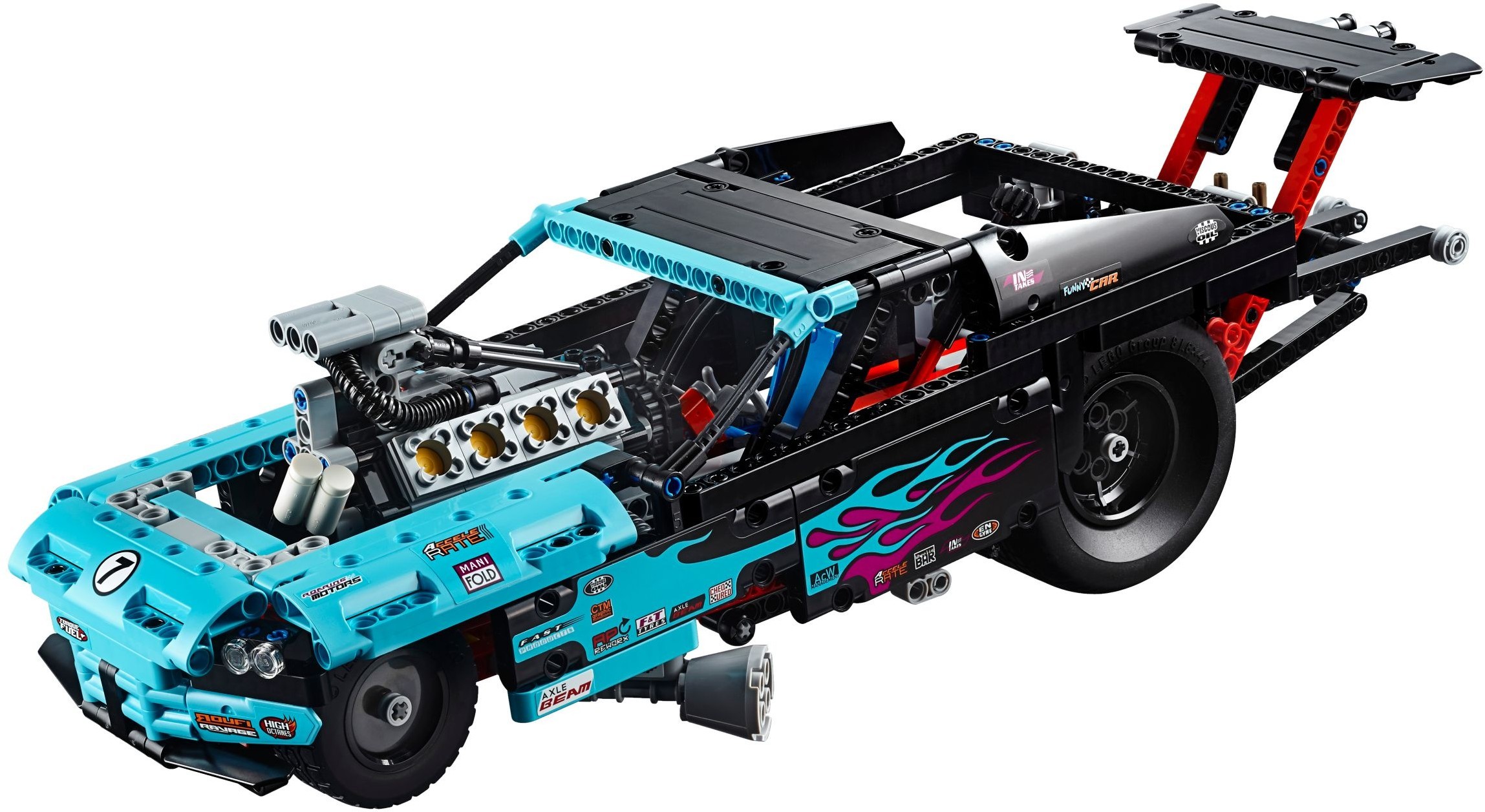 perler utilsigtet Fancy Køb LEGO Technic - Dragracer (42050)