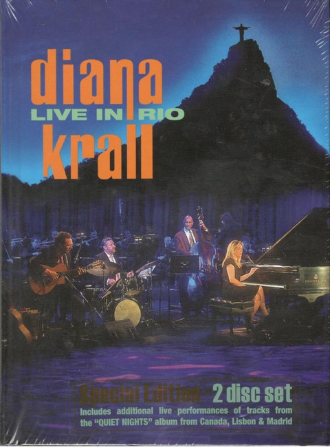 Diana Krall ‎– Live In Rio Special Edition 2DVD