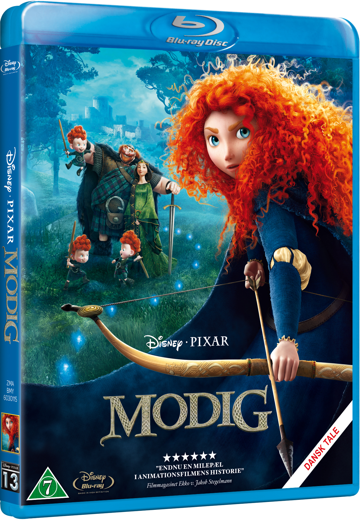 Disneys Modig / Brave (Blu-Ray)