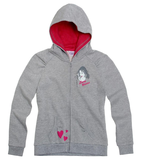 Disney Violetta Sweat jacket with hood grey