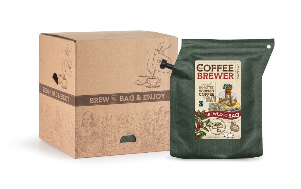 Growers Cup - Kaffe Box Brazil Fairtrade 12 poser