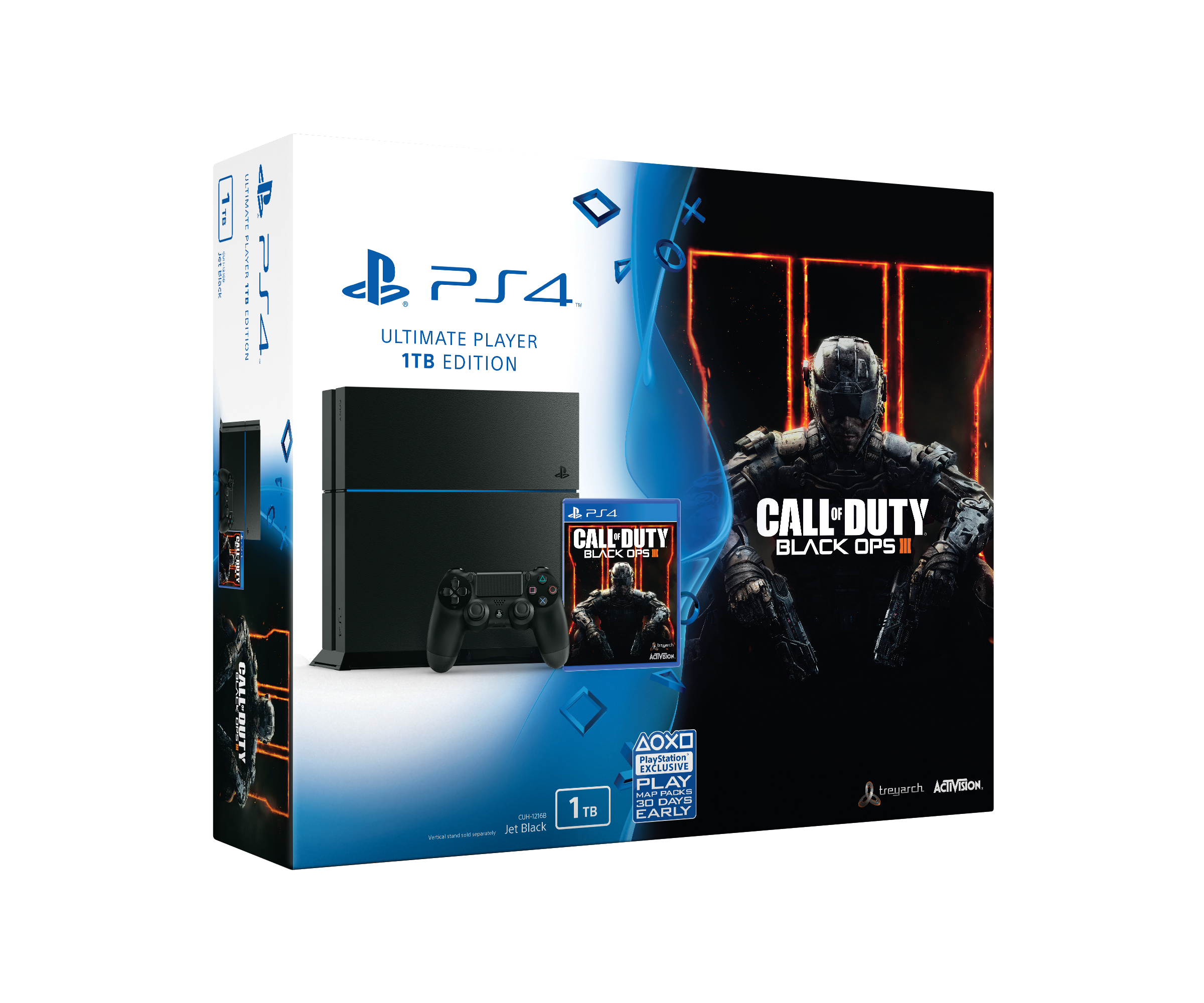 Køb 4 Console - Player 1TB - Call of Duty: Black Ops III (3) Bundle
