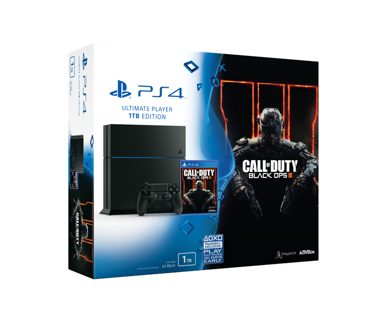 Playstation 4 Console - Ultimate Player 1TB Edition - Call of Duty: Black Ops III (3) Bundle