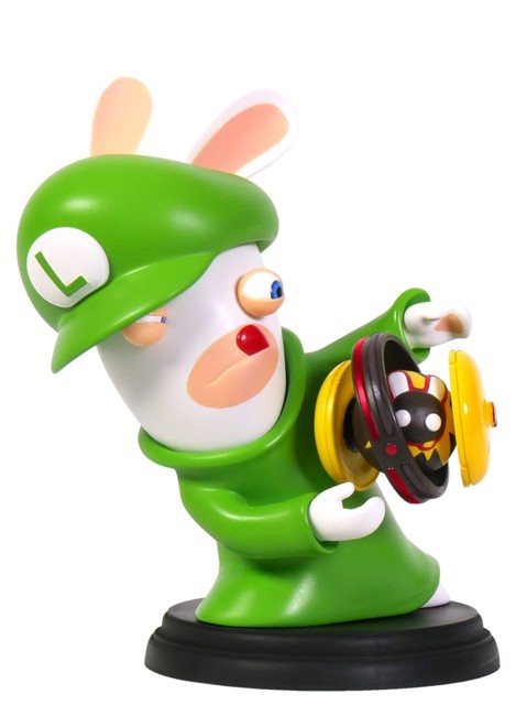 Mario + Rabbids Kingdom Battle 6 Inch Luigi Rabbid Figurine