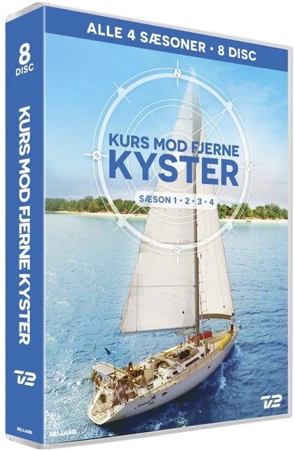 Kurs Mod Fjerne Kyster - Season 1-4 - DVD