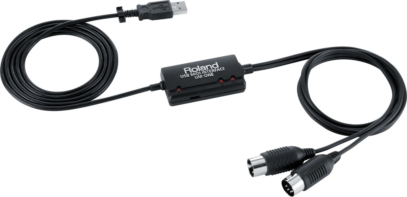 Roland - UM-ONE MK2 - USB MIDI Interface Kabel