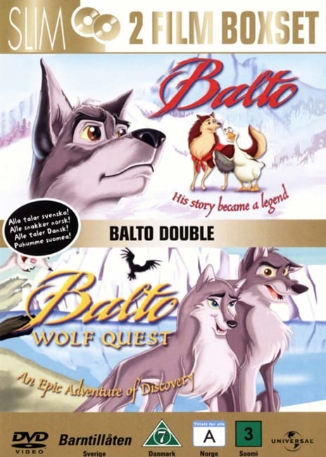 Balto 1 & Balto 2: Det store vand - DVD