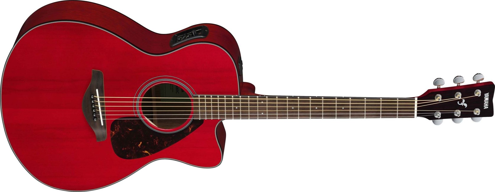 Yamaha FSX800C Akustisk Guitar (Ruby Red) (Demo)