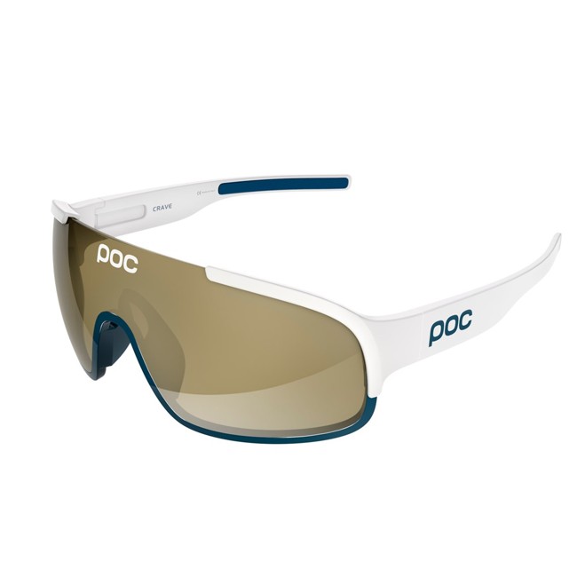 Buy POC - Crave Bike Glasses (Hydrogen White/Navy Black)