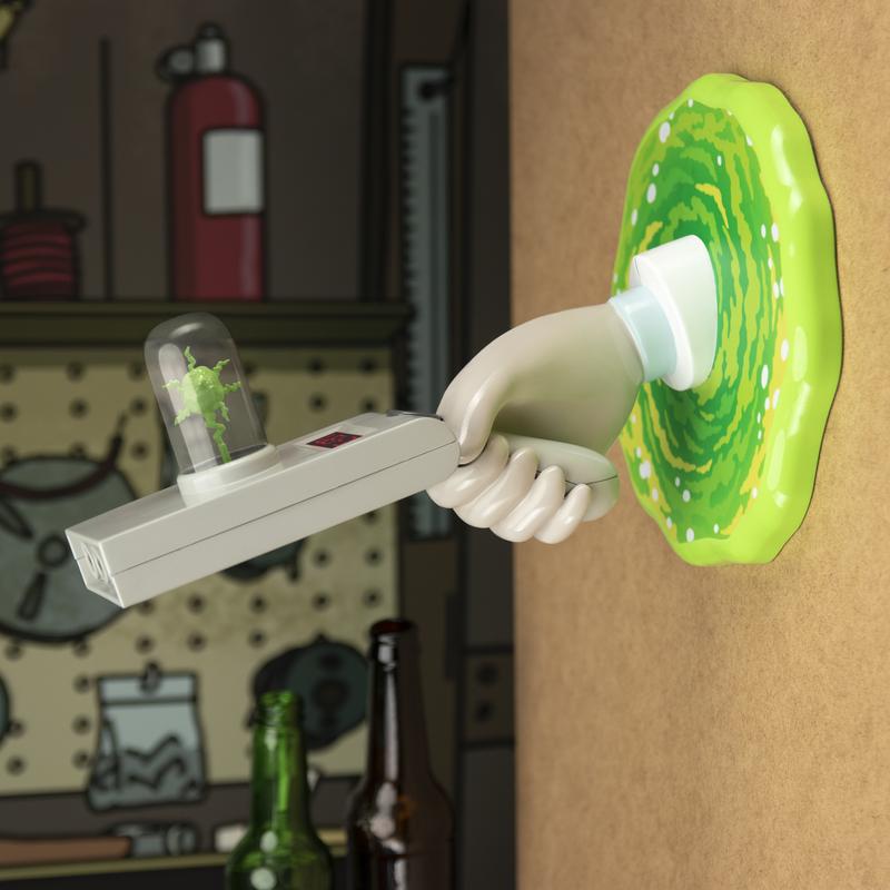 Rick and Morty - Portal Gun Tabletop or Wall Light (PP4845RM)