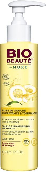 Bio Beauté by Nuxe - Toning & Moisturizing Shower Oil 200 ml