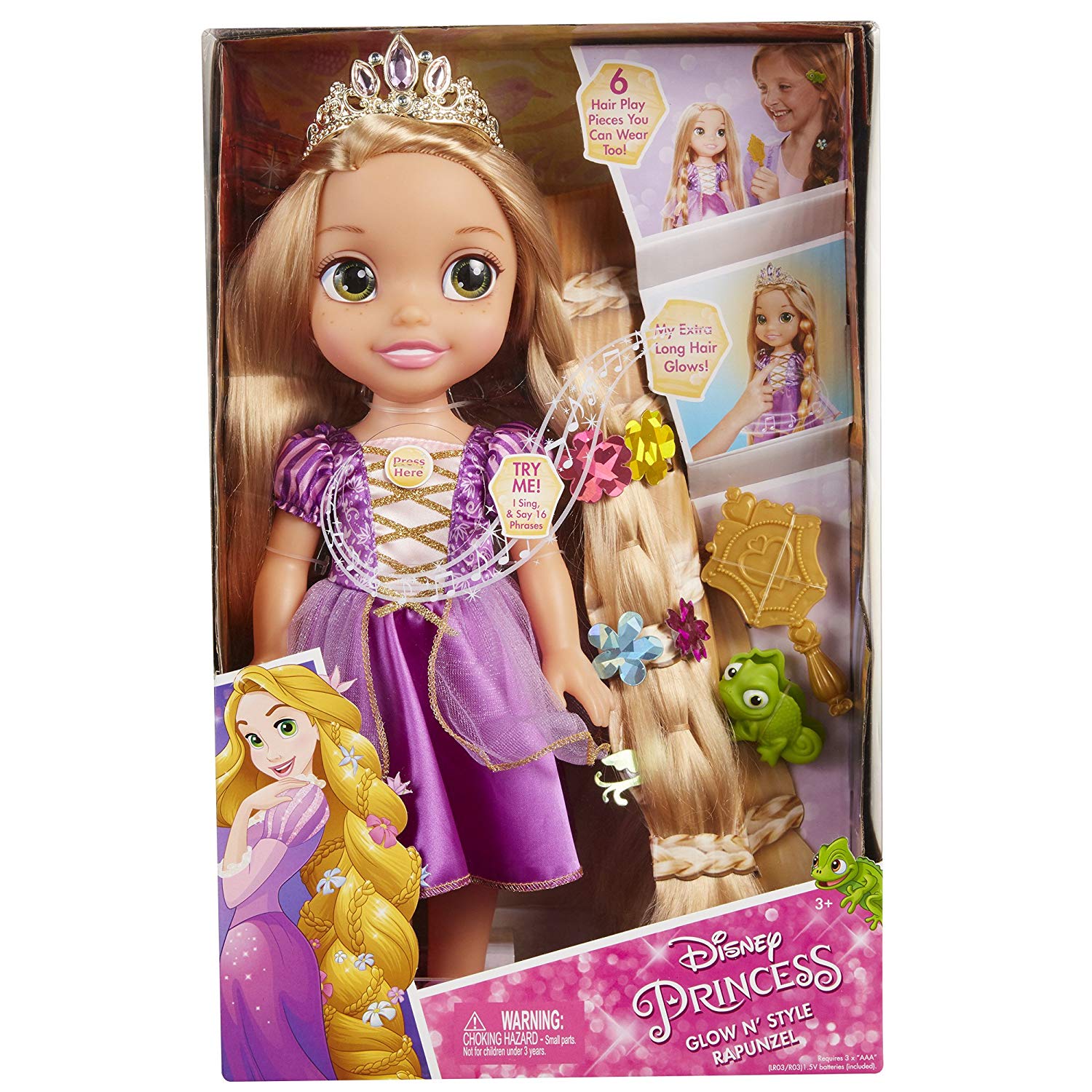 disney princess hair glow rapunzel