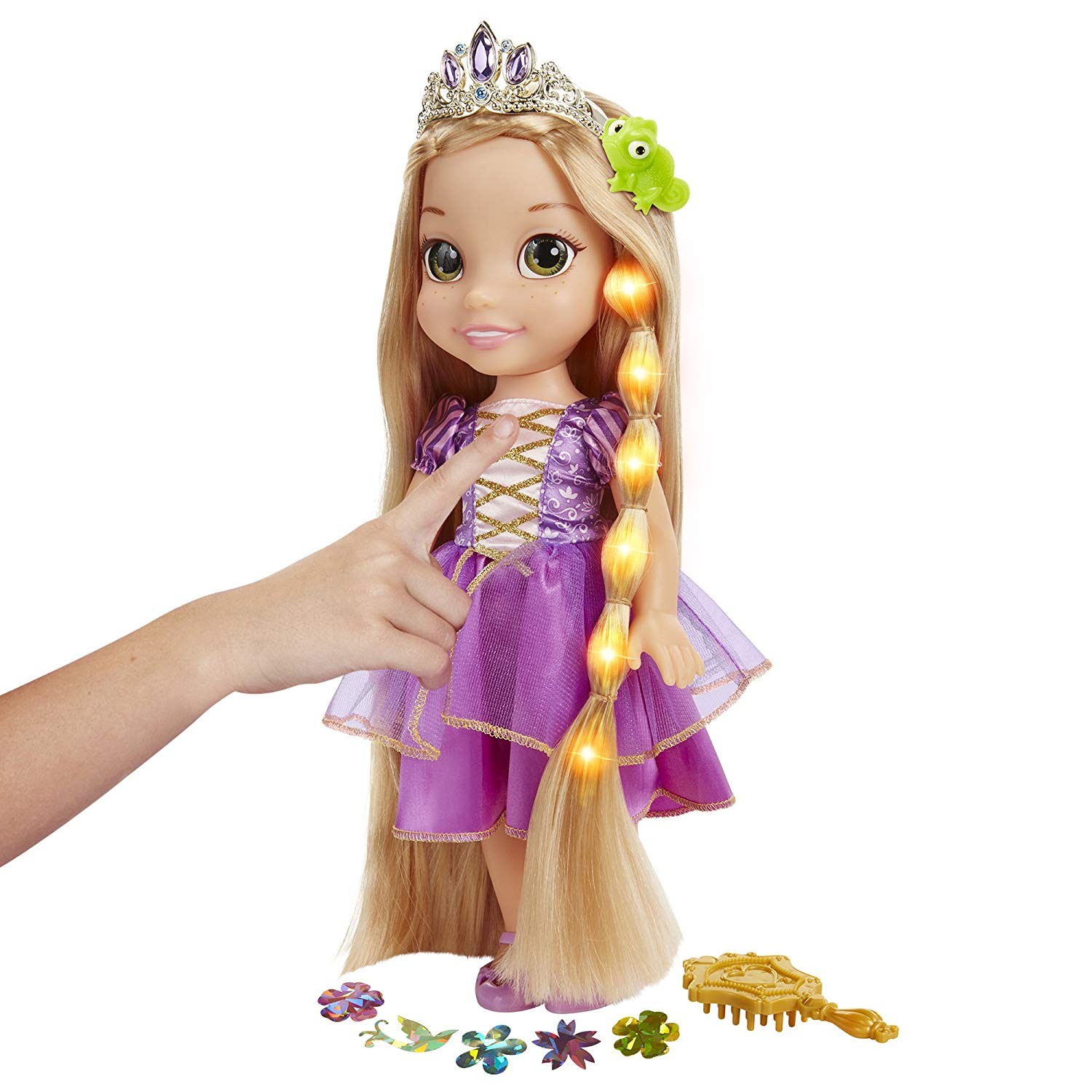 Koop Disney Princess Hair Glow N Style Rapunzel