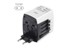 Zikko væg adapter, EU, UK, US, CH, JP, AUST, vægoplader, 4 port USB thumbnail-5
