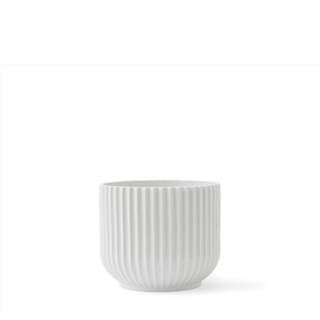 Lyngby Porcelæn - Flowerpot Ø 14,5 cm - Hvid