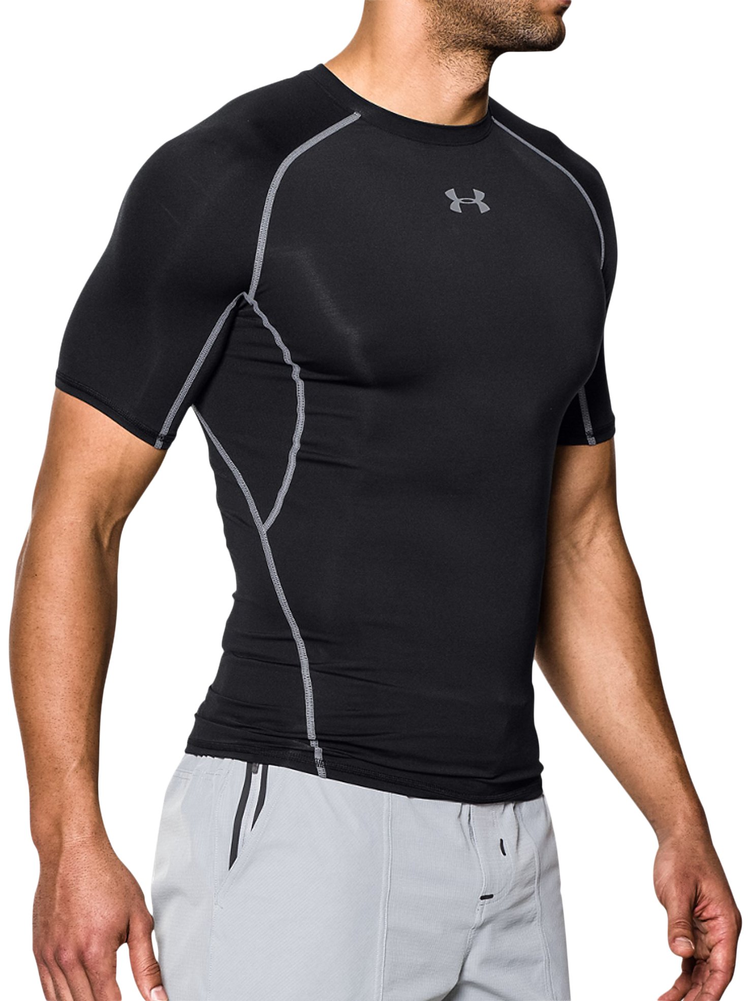 under armour heat gear compression top